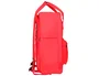 Antartik Mochila Cubo 2 asas y bolsillos exteriores color Rojo 300x115x390 mm para uso diario y escolar