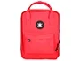 Antartik Mochila Cubo 2 asas y bolsillos exteriores color Rojo 300x115x390 mm para uso diario y escolar