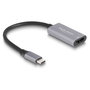 DeLOCK Adaptador USB Tipo C a HDMI 8K HDR Aluminium 60021