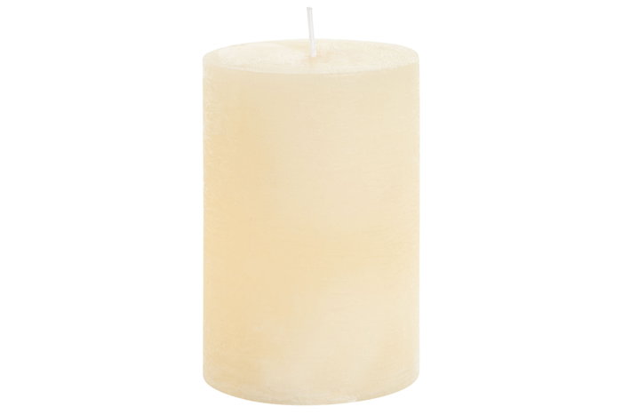 DKD Home Decor Vela de Pilar de Cera de Parafina, Crema, 300 g DKD Home Decor Vela de Pilar de Cera de Parafina, Crema, 300 g