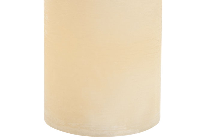 DKD Home Decor Vela de Pilar de Cera de Parafina, Crema, 300 g DKD Home Decor Vela de Pilar de Cera de Parafina, Crema, 300 g