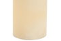 DKD Home Decor Vela de Pilar de Cera de Parafina, Crema, 300 g