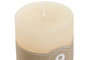 DKD Home Decor Vela de Pilar de Cera de Parafina, Crema, 300 g