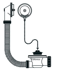 TECNO Conjunto Bañera Inox Ori. 1-1/2 (T64B) 50515