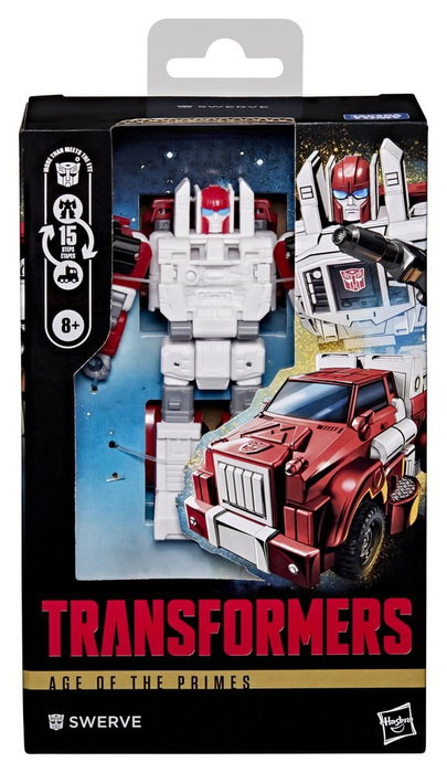 Hasbro Transformers Age of the Primes Deluxe Class Swerve de 11 cm