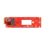 DeLOCK Konverter EDSFF E1.S zu M.2 Key M Slot NVMe 63797 Rojo