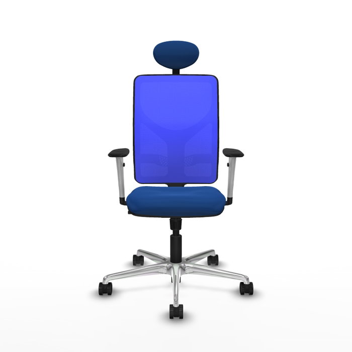 PIQUERAS Y CRESPO Silla de oficina Motilla con mecanismo Sincro Azul PIQUERAS Y CRESPO Silla de oficina Motilla con mecanismo Sincro Azul