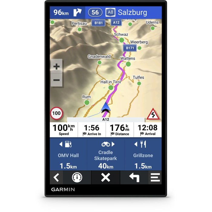 Garmin DriveSmart 86 GPS Automóvil 20.3 cm (8 pulgadas) TFT 1280 x 800 Alexa