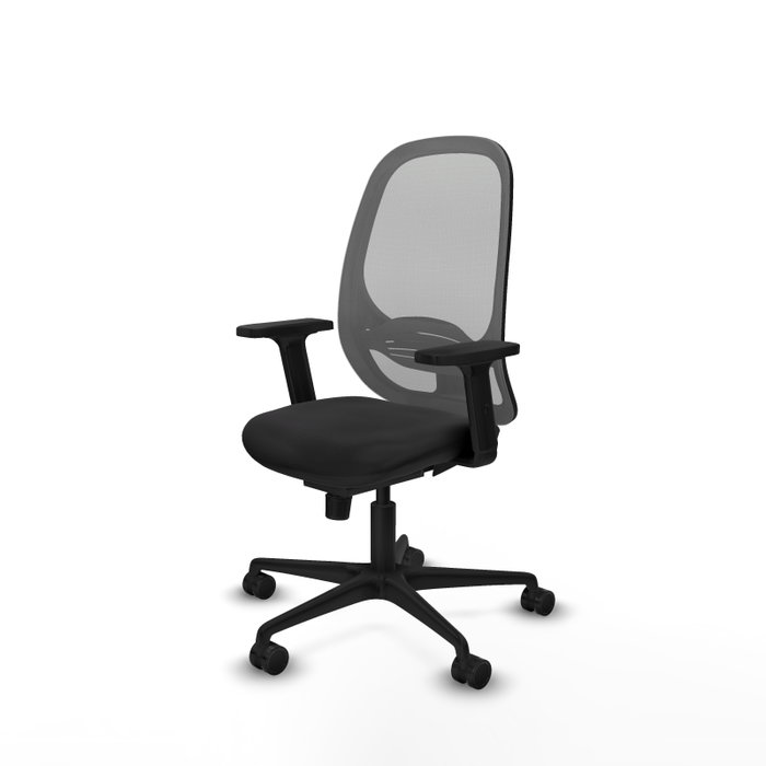 PIQUERAS Y CRESPO Silla de oficina Cilanco con mecanismo Sincro Negro/Gris PIQUERAS Y CRESPO Silla de oficina Cilanco con mecanismo Sincro Negro/Gris