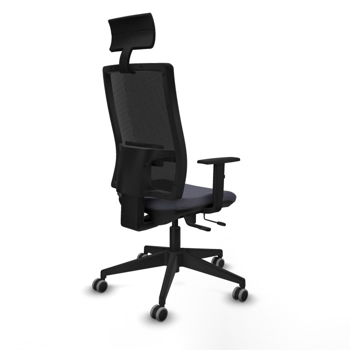 PIQUERAS Y CRESPO Silla de oficina Horna Sincro/Traslack Gris oscuro/Negro PIQUERAS Y CRESPO Silla de oficina Horna Sincro/Traslack Gris oscuro/Negro