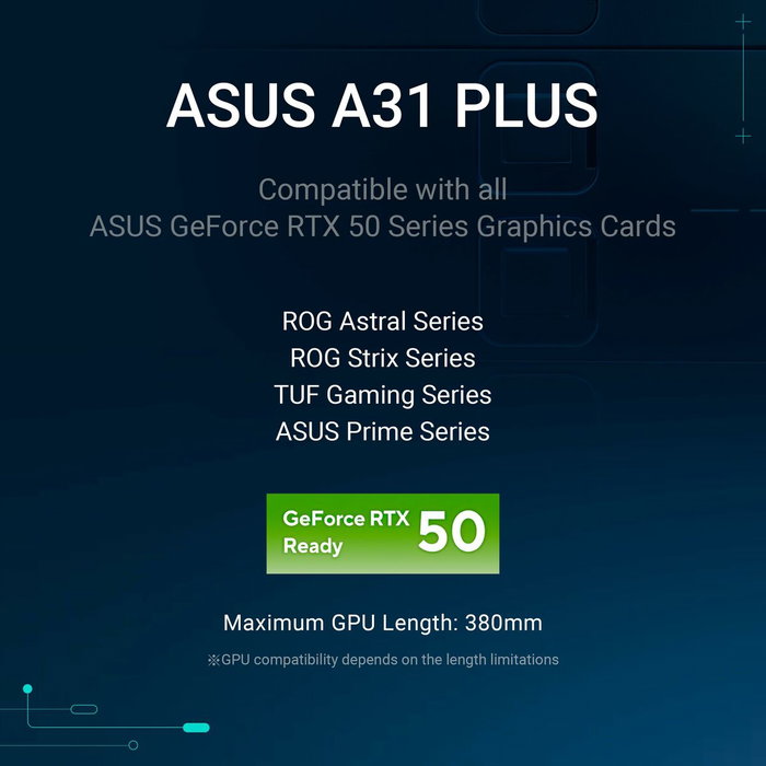 ASUS A31 PLUS TG ARGB BLACK
