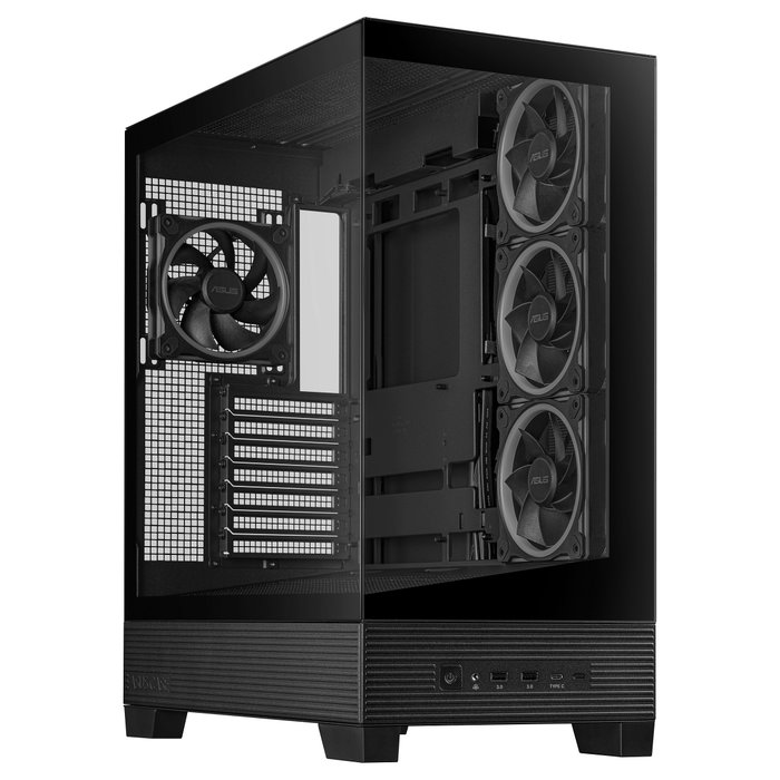 ASUS A31 PLUS TG ARGB BLACK Midi Tower ASUS A31 PLUS TG ARGB BLACK Midi Tower