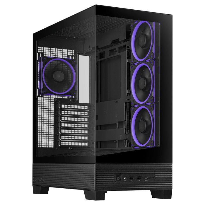 ASUS A31 PLUS TG ARGB BLACK Midi Tower ASUS A31 PLUS TG ARGB BLACK Midi Tower