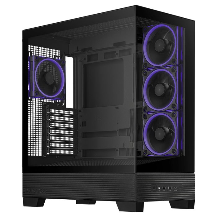 ASUS A31 PLUS TG ARGB BLACK Midi Tower ASUS A31 PLUS TG ARGB BLACK Midi Tower