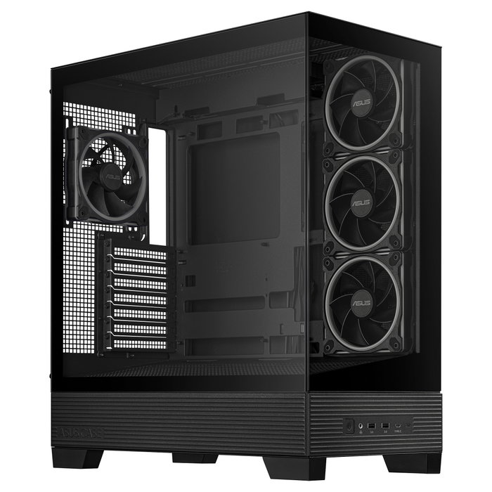 ASUS A31 PLUS TG ARGB BLACK Midi Tower ASUS A31 PLUS TG ARGB BLACK Midi Tower