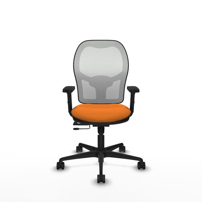 PIQUERAS Y CRESPO Silla de oficina Jorquera Naranja/Blanco PIQUERAS Y CRESPO Silla de oficina Jorquera Naranja/Blanco