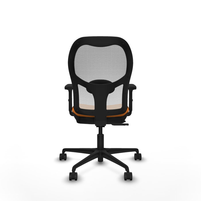 PIQUERAS Y CRESPO Silla de oficina Jorquera Naranja/Blanco PIQUERAS Y CRESPO Silla de oficina Jorquera Naranja/Blanco