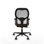 PIQUERAS Y CRESPO Silla de oficina Jorquera Naranja/Blanco
