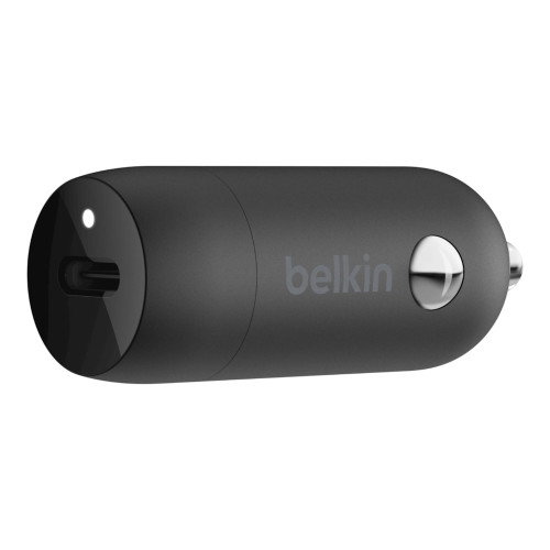 Belkin CCA003BTBK Cargador para Coche USB-C 20W Negro Belkin CCA003BTBK Cargador para Coche USB-C 20W Negro