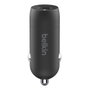 Belkin CCA003BTBK Cargador para Coche USB-C 20W Negro