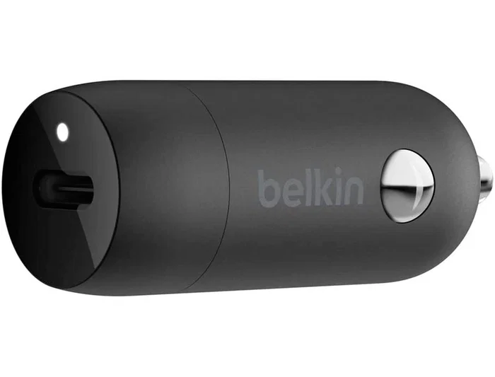 Belkin CCA003BTBK Cargador Coche USB-C PD 20W Boost Charge Carga Rápida Negro Belkin CCA003BTBK Cargador Coche USB-C PD 20W Boost Charge Carga Rápida Negro