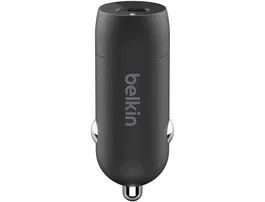 Belkin CCA003BTBK Cargador Coche USB-C PD 20W Boost Charge Carga Rápida Negro