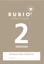 RUBIO Cuaderno A4 Estimulación Cognitiva Gnosias Nº 2