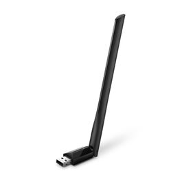 TP-LINK Archer T600U Plus - Adaptador USB Wi-Fi de Doble Banda, Antena Externa, Negro