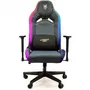 Woxter Silla Gaming Stinger Station Elite GM26-068 LED RGB, Ergonómica, Reposabrazos 2D, Dorada y Plata