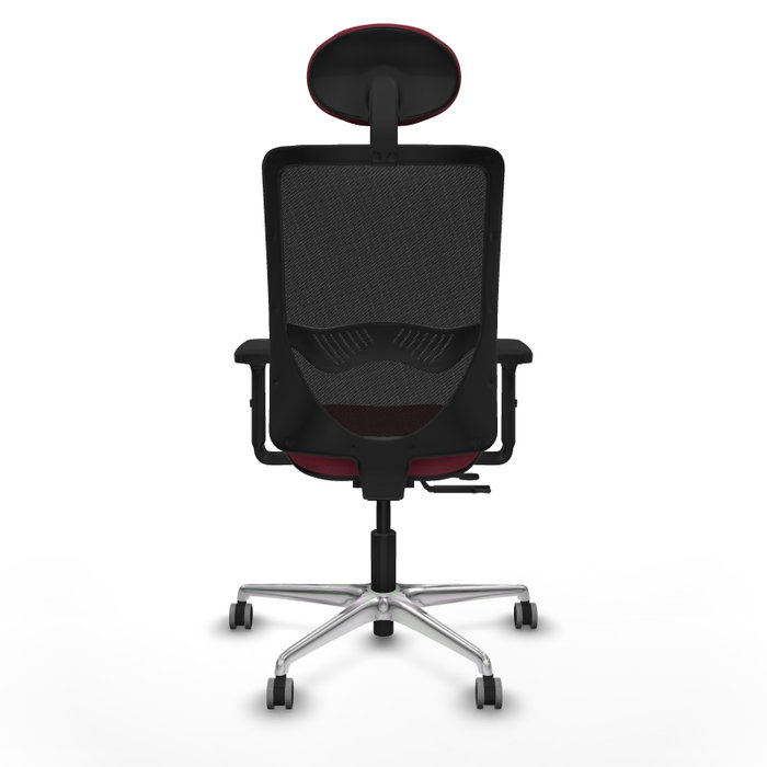 PIQUERAS Y CRESPO Silla de oficina Zulema con mecanismo Sincro/Traslack, Granate y Negro PIQUERAS Y CRESPO Silla de oficina Zulema con mecanismo Sincro/Traslack, Granate y Negro
