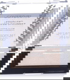 Trublend Super Stunner, Destacado, Compacto de rubor e iluminador, Perla azul, 3.4 g