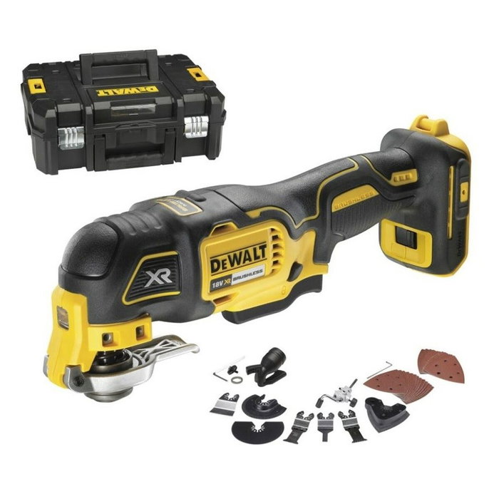 DeWalt DCS356NT-XJ Multi-Herramienta Oscilante 18V con 35 Accesorios