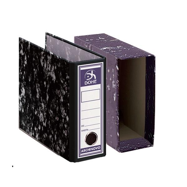 Dohe Archivador Archinovo Cuarto Negro Jaspeado Lomo 75 mm Dohe Archivador Archinovo Cuarto Negro Jaspeado Lomo 75 mm