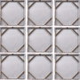 DKD Home Decor Set de 9 Cuadros Mosaico Chica Flores 174x174 cm