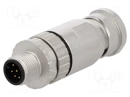 HARTING Conector M12 Macho 8 Pines Recto IP67