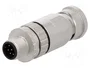 HARTING Conector M12 Macho 8 Pines Recto IP67