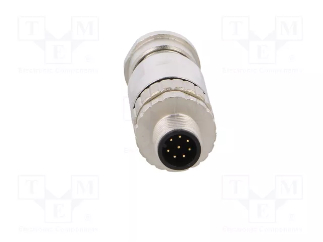 HARTING Conector M12 Macho 8 Pines Recto IP67