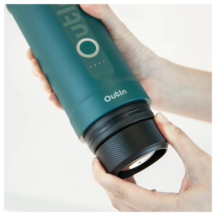 OutIn Basket Plus para Máquina de Espresso Portátil OutIn Nano (16-18g) Verde/Negro