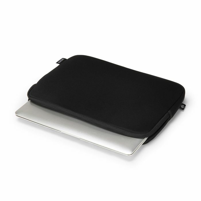 Dicota ONE Funda para portátil 13-13.3", Negro, Material RPET Reciclado