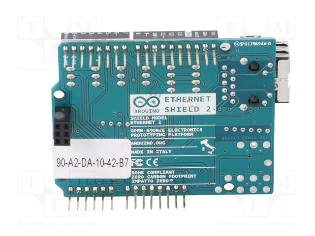 ARDUINO ETH SHIELD 2 WITHOUT POE