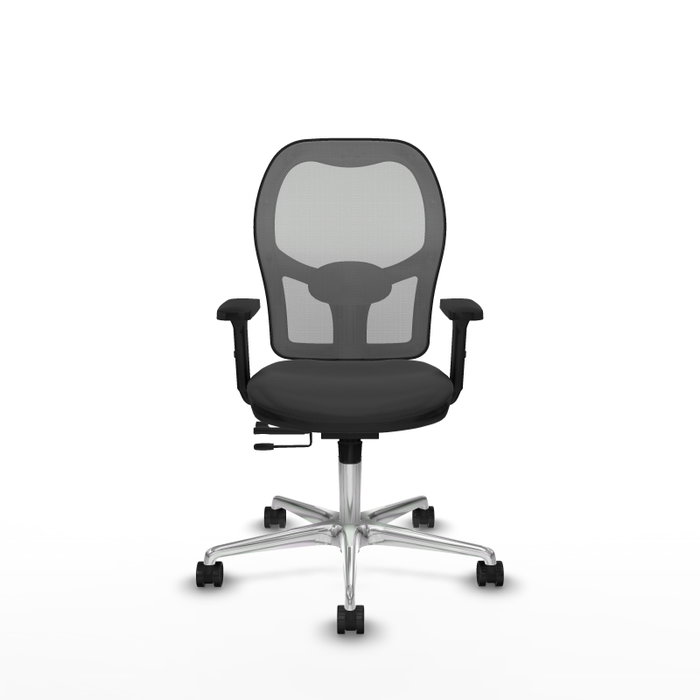 PIQUERAS Y CRESPO Silla de oficina Jorquera con mecanismo Sincro/Traslack Gris