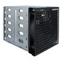 Inter-Tech Chassis Servidor Rack 4U 40240, 19 pulgadas (48.3 cm), 11 Bahias 3.5", ATX/microATX/Mini-ITX, 4 Ventiladores Incluidos, Color Negro/Gris