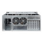 Inter-Tech Chassis Servidor Rack 4U 40240, 19 pulgadas (48.3 cm), 11 Bahias 3.5", ATX/microATX/Mini-ITX, 4 Ventiladores Incluidos, Color Negro/Gris