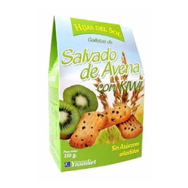 HIJAS DEL SOL Galletas de Salvado de Avena con Kiwi 250g