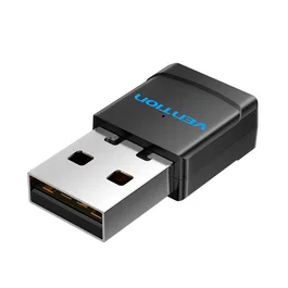 Vention Adaptador USB-A WiFi KDSB0 433Mbps Negro
