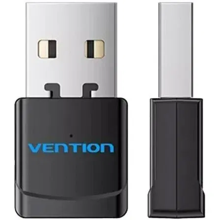 Vention Adaptador WiFi USB KDSB0 433Mbps Dual Band 5G/2.4G Plug and Play Negro