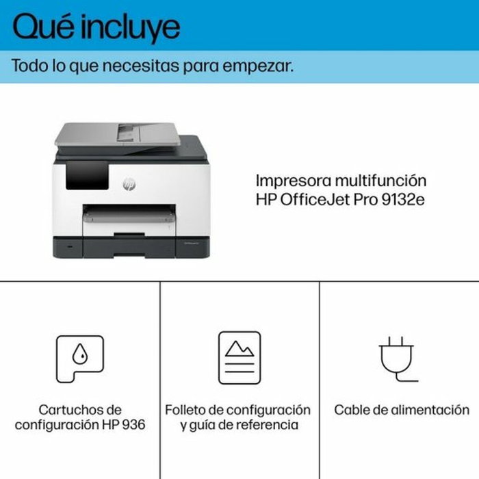 HP OfficeJet Pro 9132e Multifunción Inkjet