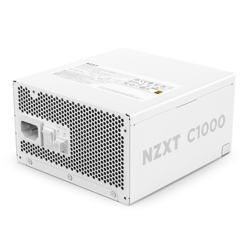 NZXT C1000 Gold Fuente de Alimentación 1000W 80 Plus Gold ATX Completamente Modular Color Blanco