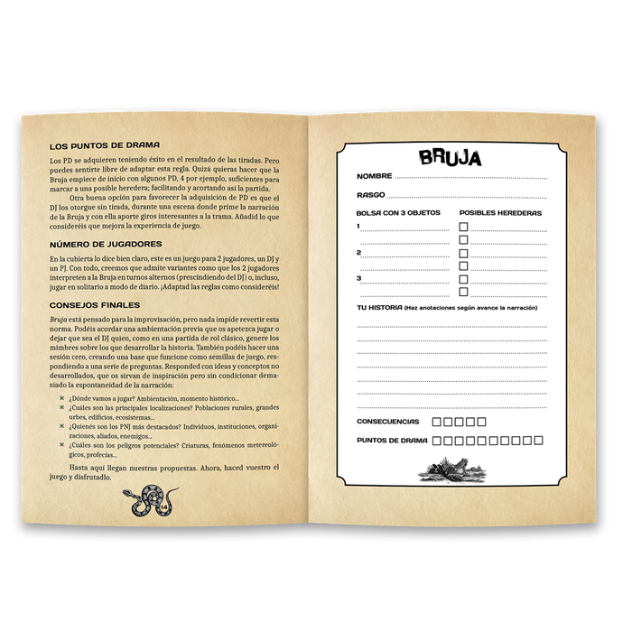 El refugio de Ryhope Bruja Juego de Rol para 2 Jugadores +16 Años