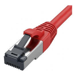 Synergy21 Patchkabel RJ45 CAT8.1 2000Mhz, 0,15m, rojo